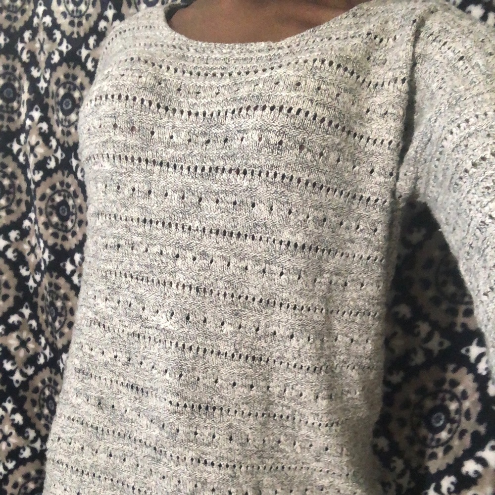 Women’s Grey Knit Sweater